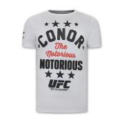 T-shirt Korte Mouw Local Fanatic The Notorious Conor Prin UFC