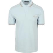 T-shirt Fred Perry Polo M3600 Lichtblauw V27