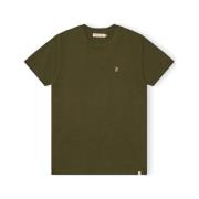 T-shirt Rvlt Revolution T-Shirt Regular 1364 POS - Army Mel