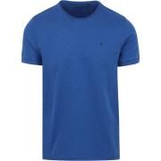 T-shirt No Excess T-Shirt Slubs Blauw