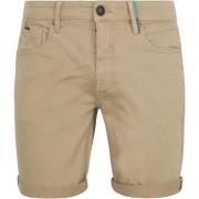 Broek No Excess Denim Short Beige