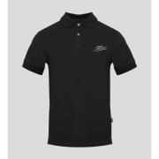 Polo Shirt Korte Mouw Philipp Plein Sport pips50499 black