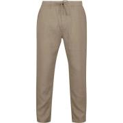 Broek Dstrezzed James Chino Linnen Taupe