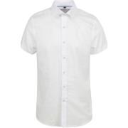 Overhemd Lange Mouw Suitable Short Sleeve Overhemd Linnen Wit