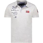 Polo Shirt Korte Mouw Geographical Norway SY1309HGN-BLENDED GREY