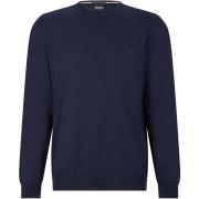 Sweater BOSS Trui Botto Wol Navy