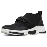 Lage Sneakers FitFlop HEDA CHAIN SLIP ON SNEAKERS - BLACK