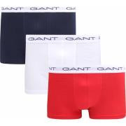 Boxers Gant Boxershorts 3-Pack Rood