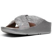 Slippers FitFlop TWISS CRYSTAL SLIDE SILVER