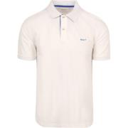 T-shirt Gant Contrast Piqué Poloshirt Wit
