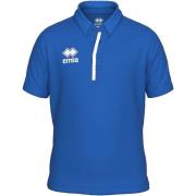 T-shirt Errea Praga 3.0 Polo Ml Ad Azzurro Bianco