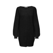 Korte Jurk Jacqueline De Yong JDYWHITNEY MEGAN L/S BOAT DRESS KNT NOOS...