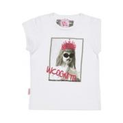 T-shirt Korte Mouw Miss Girly T-shirt manches courtes fille FRISCO