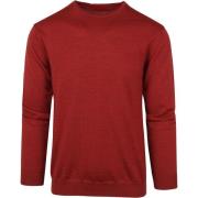 Sweater Suitable Merino Pullover O Rood