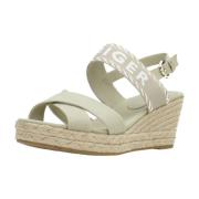 Sandalen Tommy Hilfiger SEASONAL WEBBING MID WED