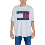 Polo Shirt Lange Mouw Tommy Hilfiger TJM OVZ BIG FLAG TEE DM0DM18547