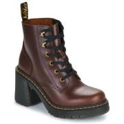 Enkellaarzen Dr. Martens Jesy Dark Brown Classic Pull Up