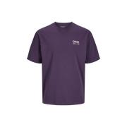 T-shirt Korte Mouw Jack &amp; Jones Canon Wide Fit Tee