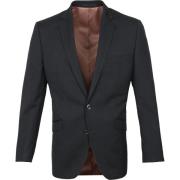 Blazer Suitable Colbert Holbeck Wolmix Antraciet