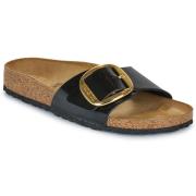 Slippers Birkenstock Madrid Big Buckle BF Patent Black Gold