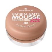 Foundations en Concealers Essence Natural Matte Mousse Foundation - 03