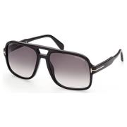 Zonnebril Tom Ford Occhiali da Sole Falconer-02 FT0884/S 01B