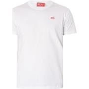 T-shirt Korte Mouw Diesel T-Shirt Met Miegor-Logo