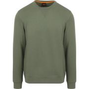 Sweater BOSS Sweater Westart Open Groen