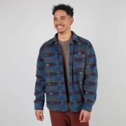 Mantel Oxbow Overshirt van fleece met print SAO