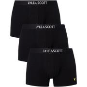 Boxers Lyle &amp; Scott Katoenen stretchstrunks van 3 stuks