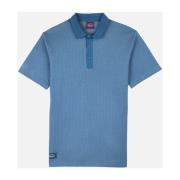 Polo Shirt Korte Mouw Oxbow Getextureerd jacquard poloshirt met korte ...