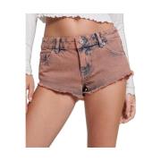 Korte Broek Superdry Short mini délavé femme