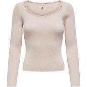 Trui Only ONLEMMA LS V-NECK PEARL KNT 15328014