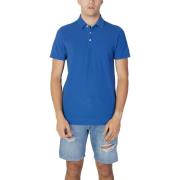 Polo Shirt Korte Mouw Suns BALDO SPONGE TECK TINTA UNITA PLS01049U