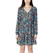 Korte Jurk Only ONLABIGAIL LIFE L/S V-NECK DRESS PTM - 15283347