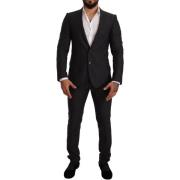 Kostuum D&amp;G Wollen Slim Fit Set Pak