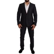 Kostuum D&amp;G Jacquard patroon Slim fit 2-delig pak