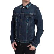 Trainingsjack D&amp;G Denim Jacket met stenen