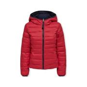 Mantel Only Tahoe Reversible Jacket - Equestrian Red/Night Sky