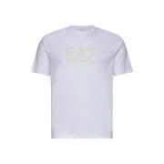 T-shirt Ea7 Emporio Armani Visibility Logo T-Shirt White