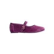 Ballerina's Paez Mary Jane W - Velvet Amethyst