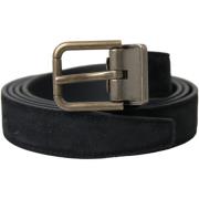 Riem D&amp;G Suede lederen gouden gespriem