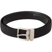 Riem D&amp;G Canvas metalen gesp riem