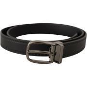 Riem D&amp;G Opvallende leren riem met metalen logogesp