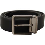 Riem D&amp;G Leren Riem - Zwart