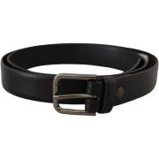 Riem D&amp;G zwarte leren riem voor heren