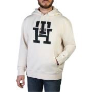 Sweater Tommy Hilfiger Effen sweatshirt met lange mouwen en capuchon