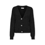 Mantel Only Piumo Cardigan L/S - Black