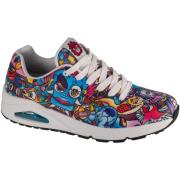 Lage Sneakers Skechers Uno - Color Doodle