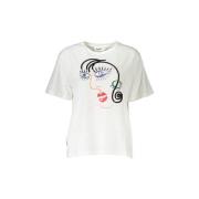 T-shirt Korte Mouw Desigual Geborduurd T-shirt met artistieke print do...